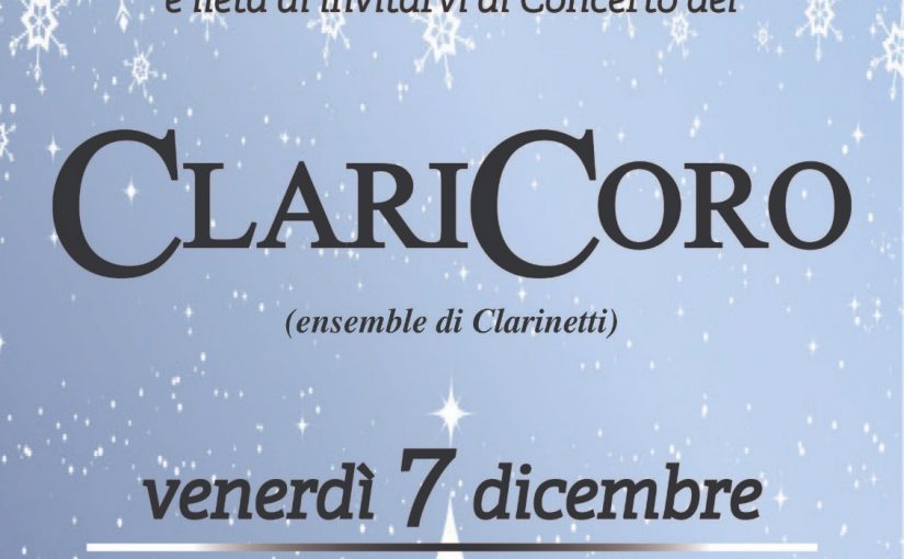 Concerto ClariCoro a Martignacco